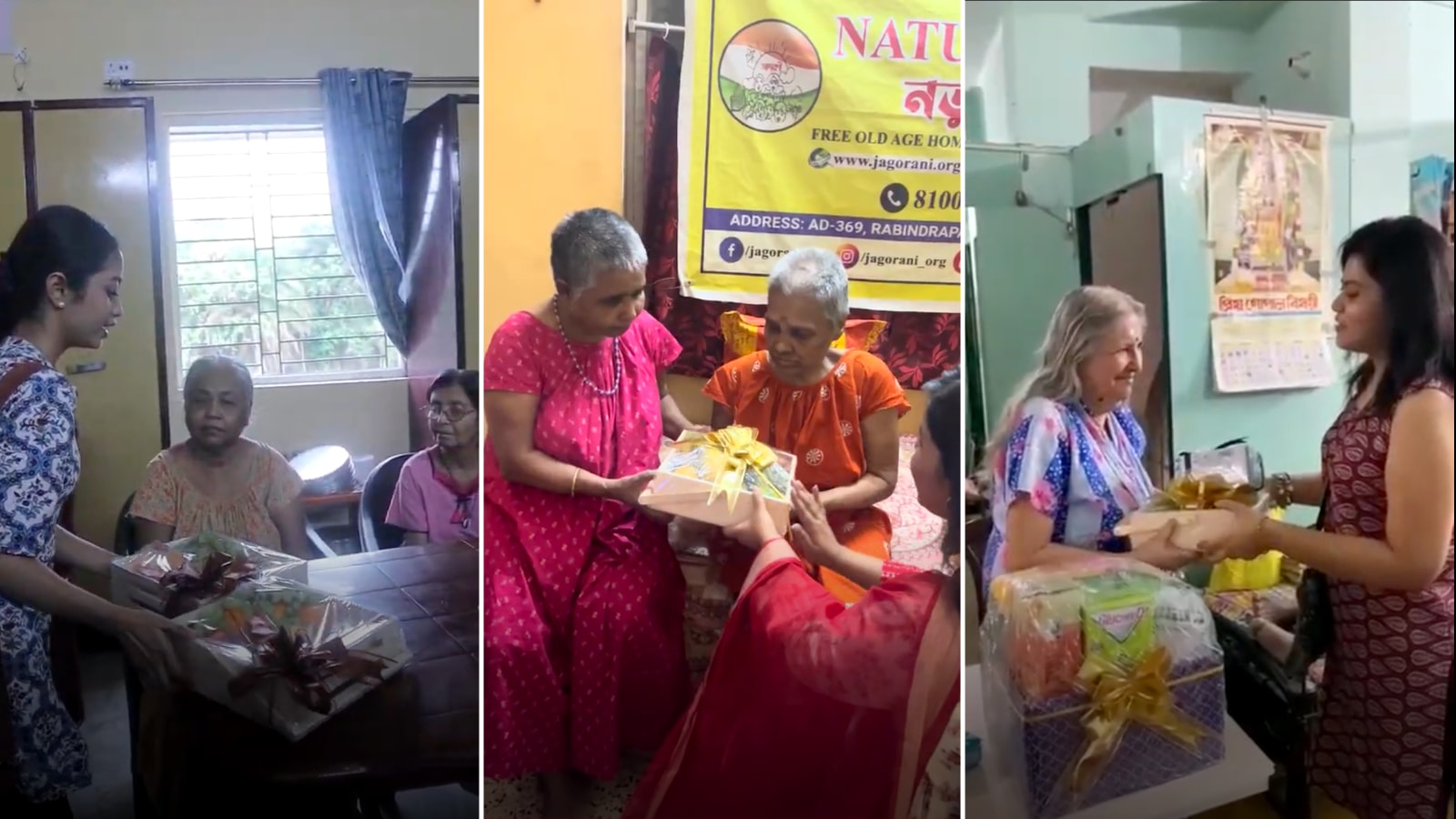 Influencers Celebrate Mother’s Day in Old Age Homes with