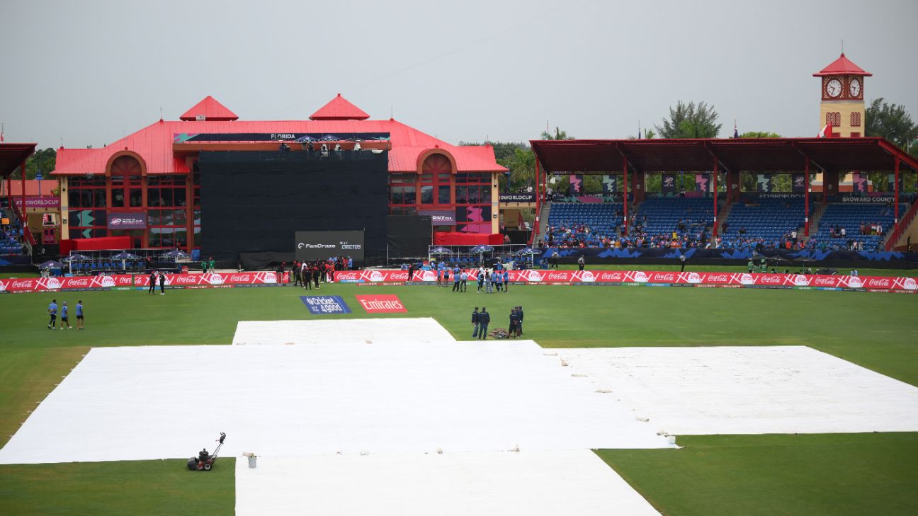 T20 World Cup 2024 Lauderhill washouts prompt questions over ground’s