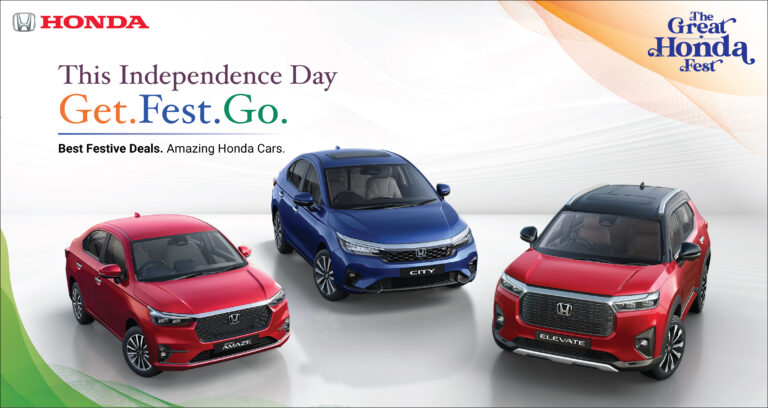 Honda Cars India announces start of the Great Honda Fest campaign